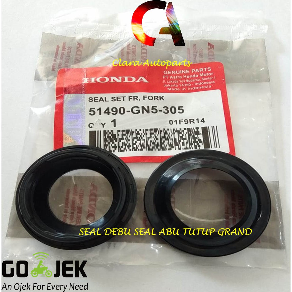 SEAL ABU TUTUP SHOCK VARIO SEAL DEBU BEAT GRAND GN5 KARISMA SUPRA HONDA SEAL TUTUP DEBU