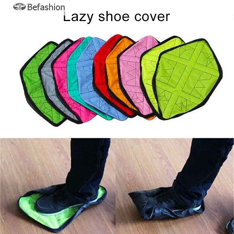 automatic step in shoe covers