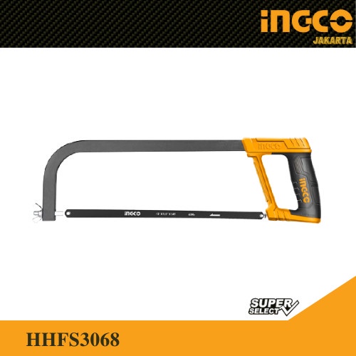 Gergaji Besi 12&quot; Handle Hacksaw Frame INGCO HHFS3068 Gagang Stang