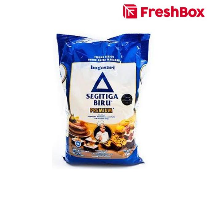

Tepung Terigu Segitiga Biru Premium 1 kg FreshBox