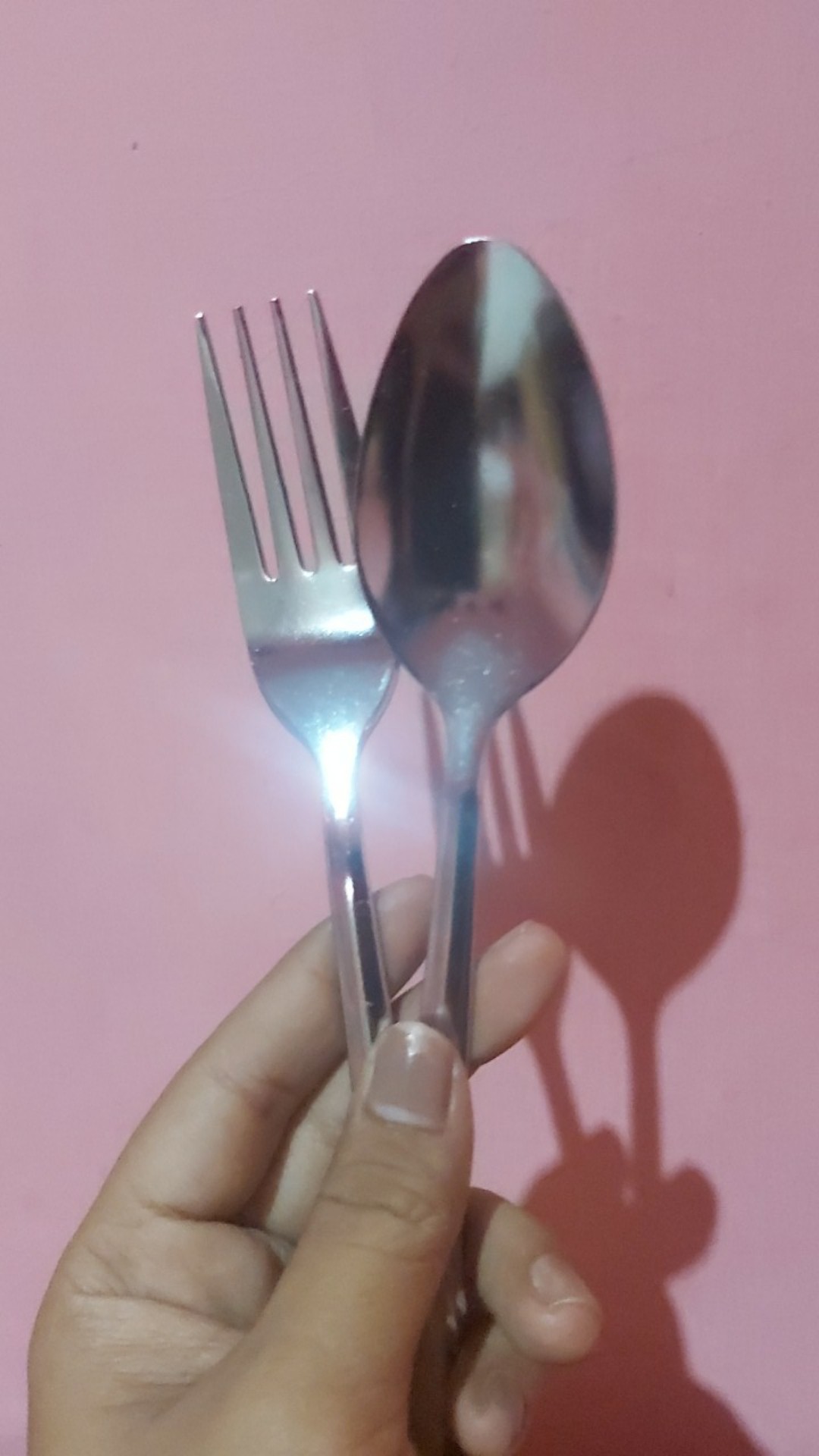 Sendok Makan / Sendok Stainless / Sendok Model Polos Tebal Noble 6 Pcs