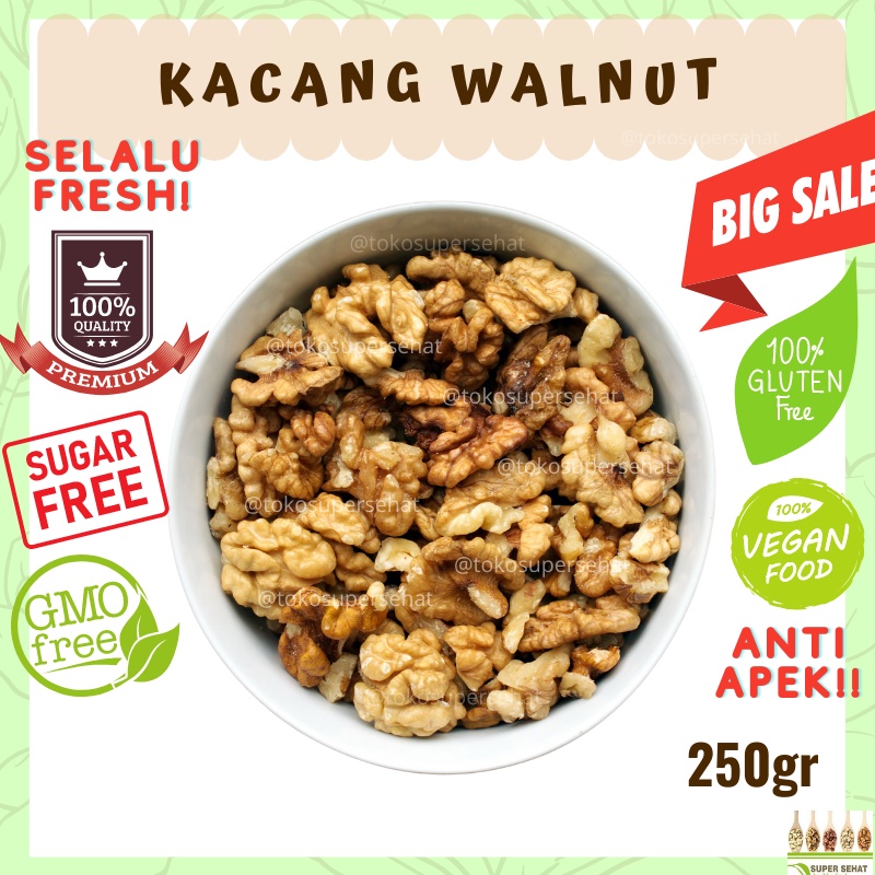 

WALNUT PANGGANG 250GR KACANG WALNUT 250GR