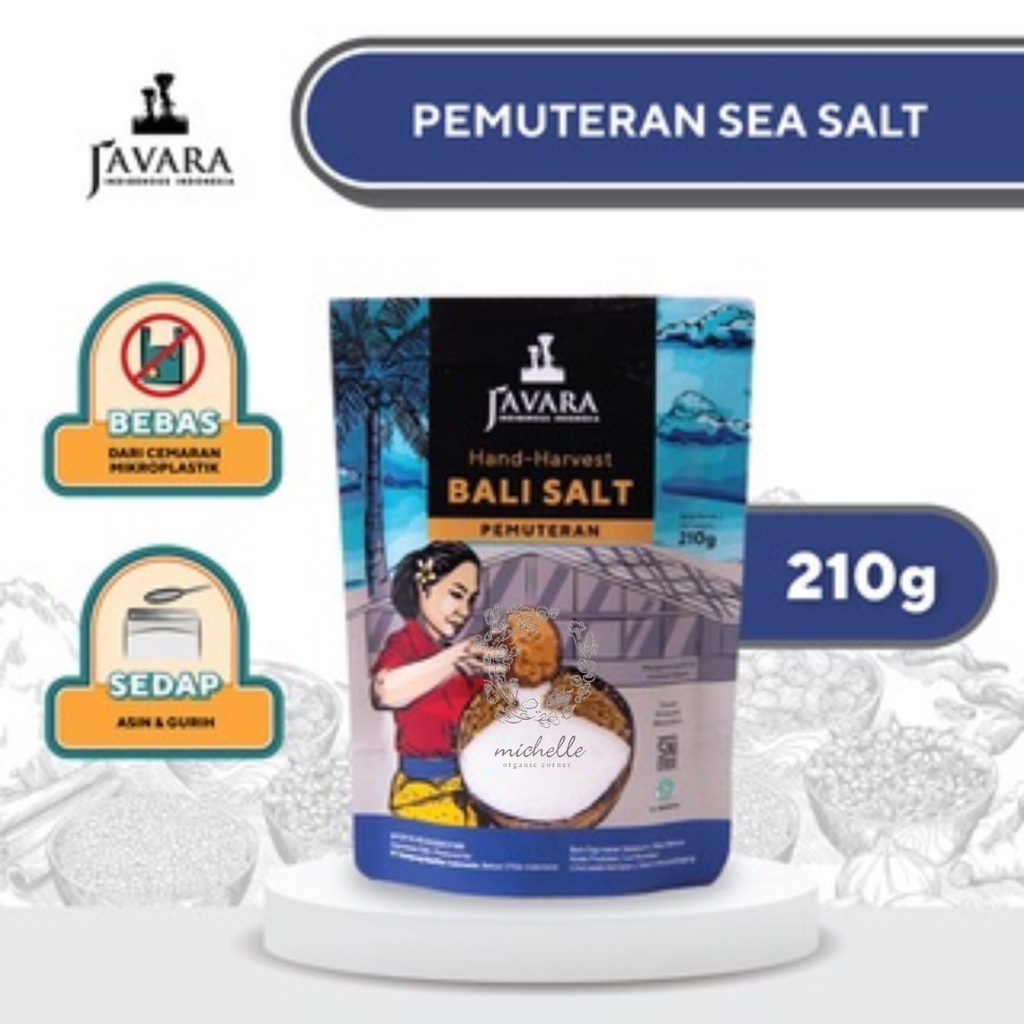 

JAVARA - PEMUTERAN PURE SEA SALT PREMIUM 210g