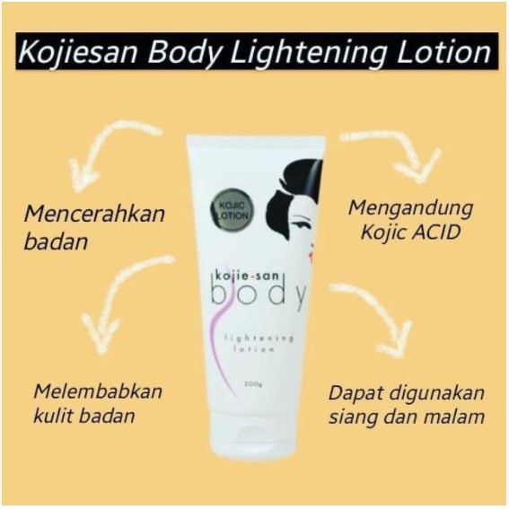 ^ KYRA ^ Kojie San Skin Lightening Face Cream with Hydromoist Body Lotion Kojic