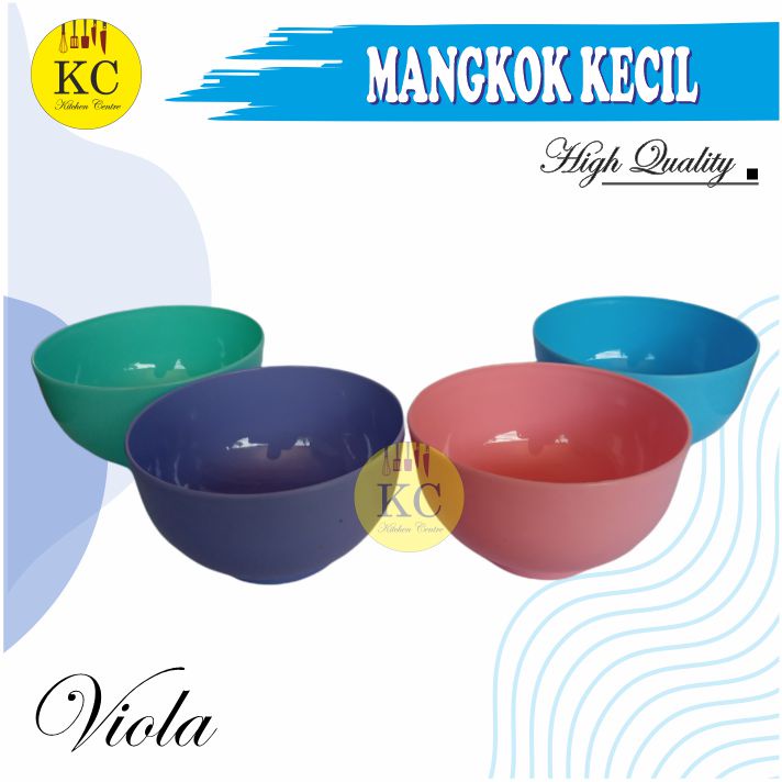 Mangkok Plastik Kecil Viola Mangkok Kobokan Mangkok Kecil Viola