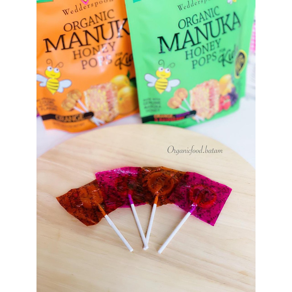 

Organic Manuka Honey Pops / Jual Per pcs