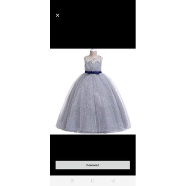 Dress Pesta Premium Anak Perempuan