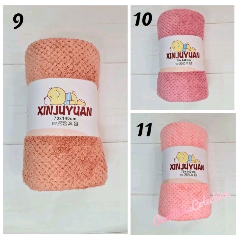 Handuk Mandi Microfiber Nanas Uk 70x140 cm