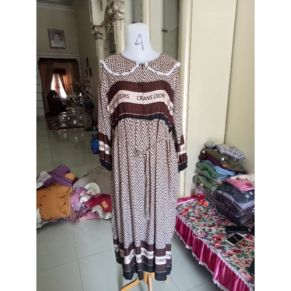 Dress Dior Motif Zig-zag//Midi Dior