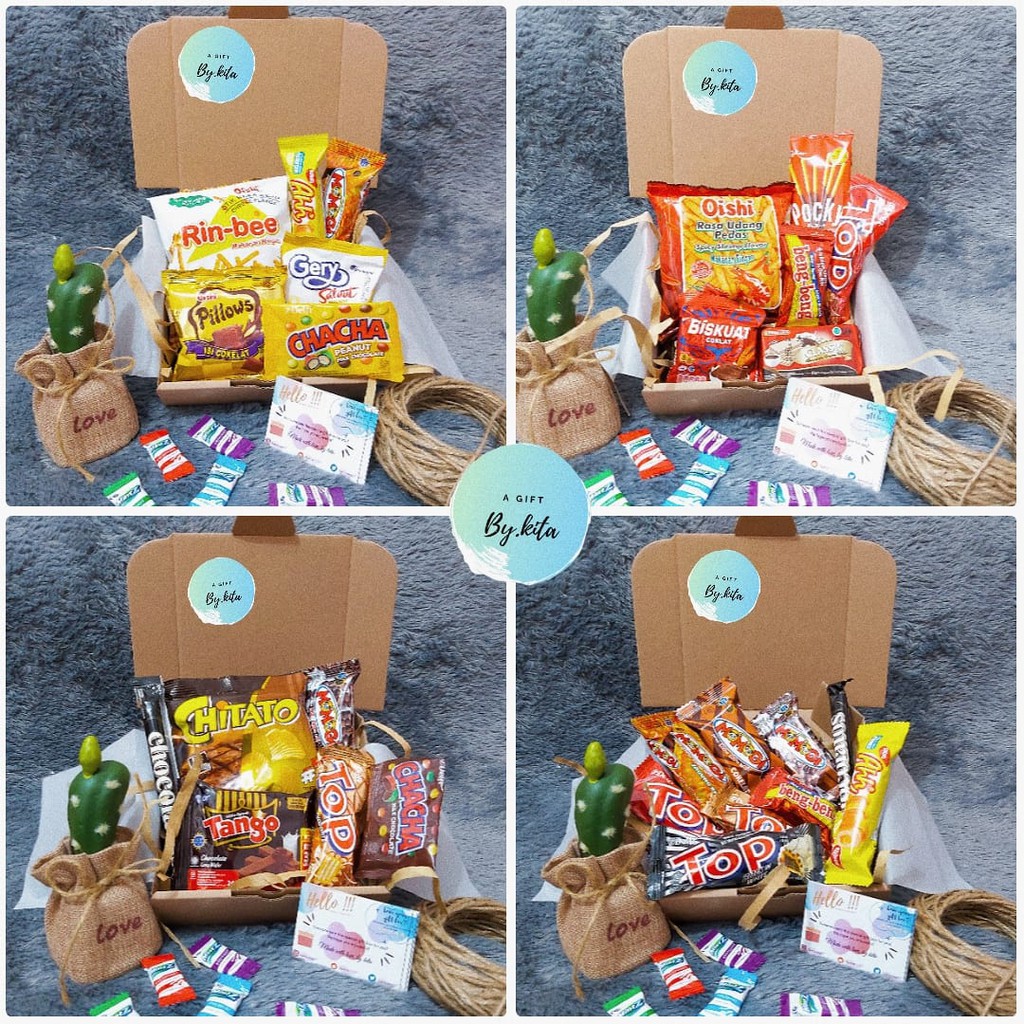 

[ READY] "ROOKIES" Series SNACKS BOX / GIFT BOX [BIRTHDAY / GRADUATION]