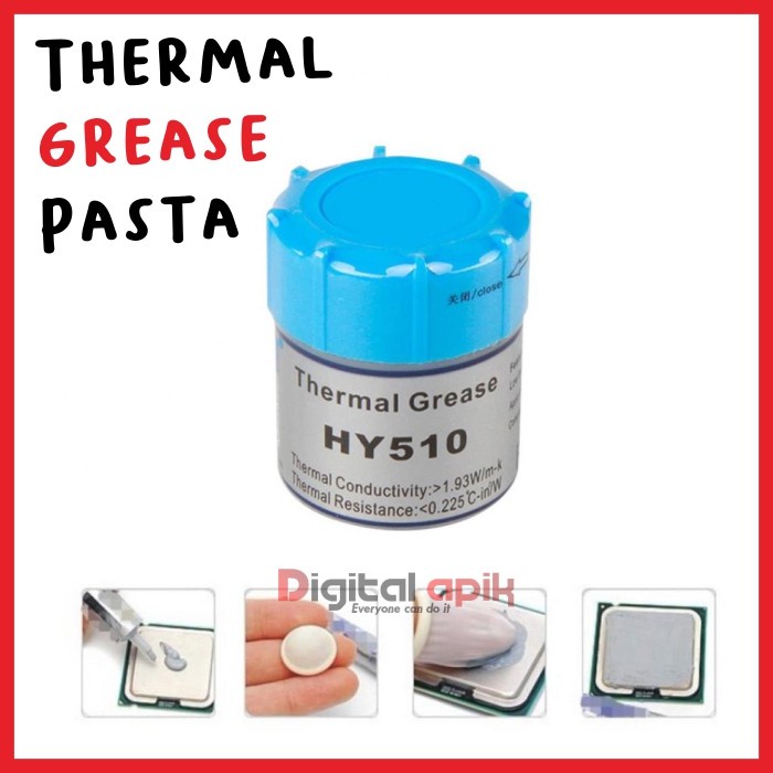 Thermal Pasta Grease Solder Termal Paste CPU GPU VGA LAPTOP HEATSINK