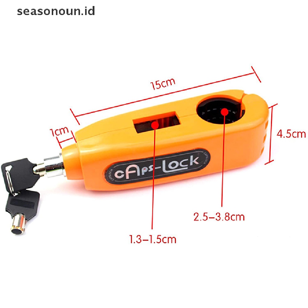 (seasonoun) Kunci Grip Gas Motor Anti Maling