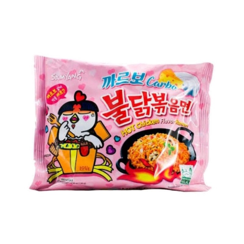 

Samyang Green Buldak Carbo Hot Chicken Flavour Ramen Mi Mie Instan Korea Ayam Pedas