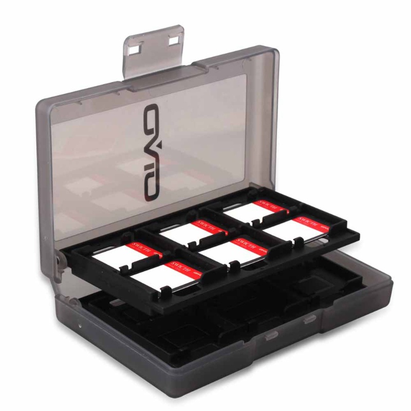 Btsg Kotak Penyimpanan Holder Kartu Game Shockproof Untuk NS Cartridge Holder Carry Storage