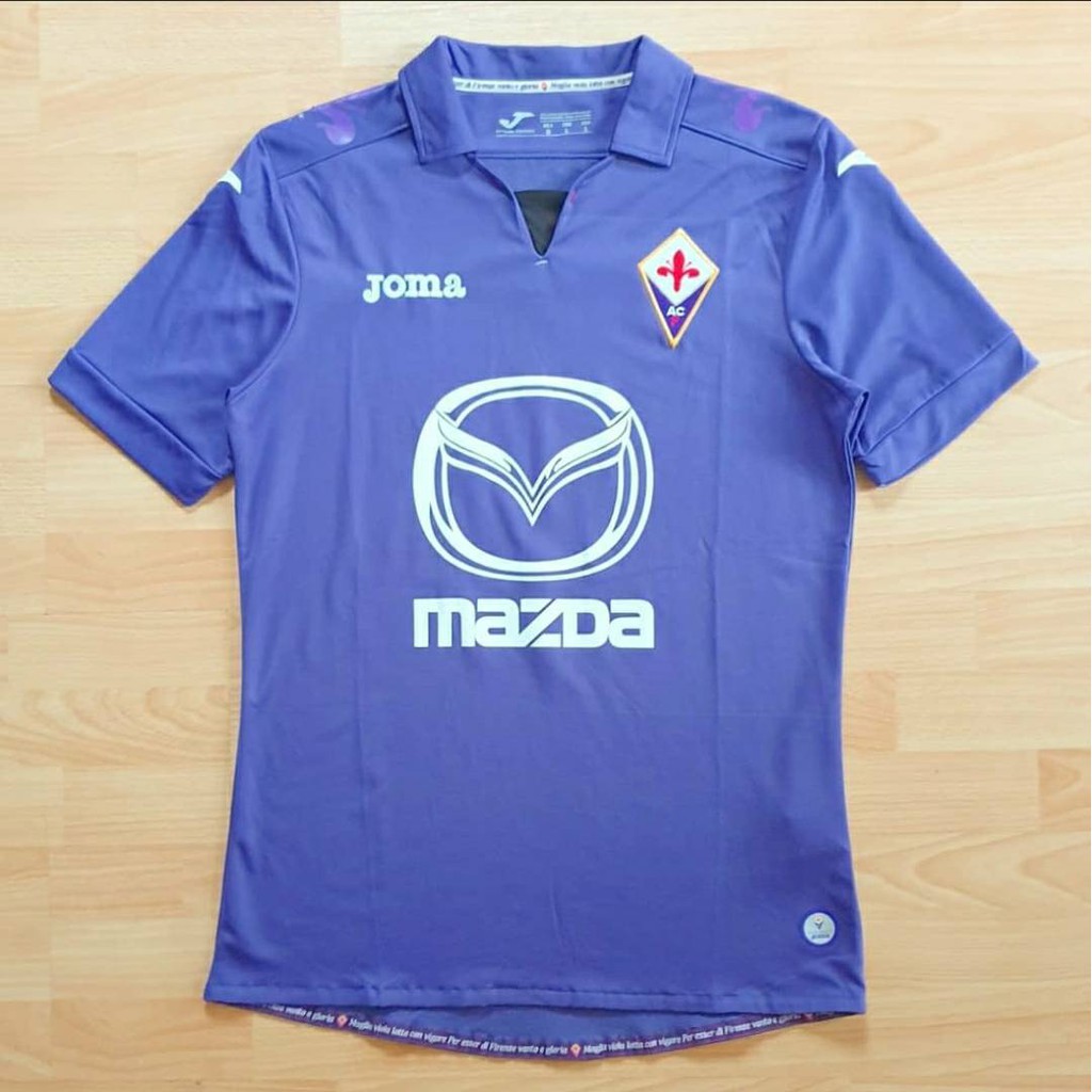 Jersey Fiorentina Home 2013-2014 Baju Bola Italy Italia Serie A Futsal Langka Ungu