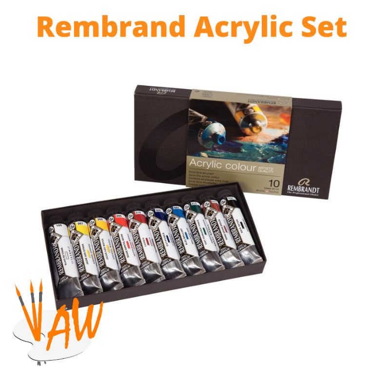 

Cat Acrylic Rembrandt Set 10 x 40 Ml