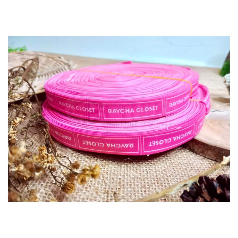 

termurah(12.000pcs) label Woven label bordir tenun label hijab