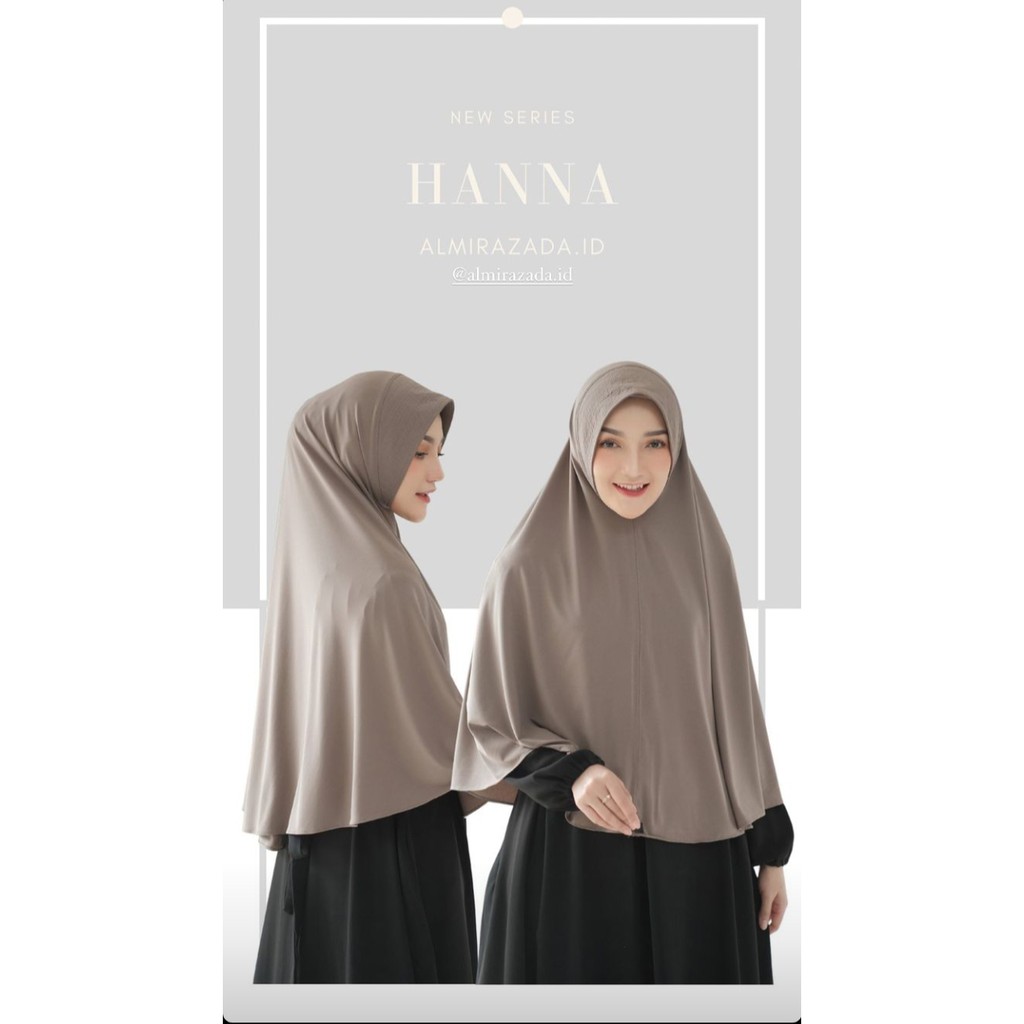 Jilbab Jumbo Soft Pet Hana Matt Jersey Super Original Almirazada