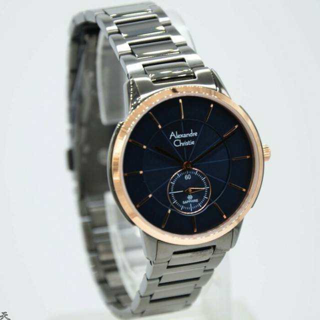 Jam Tangan Alexandre Christie AC8546 AC 8546 LS Cewek Wanita Grey Rosegold Original