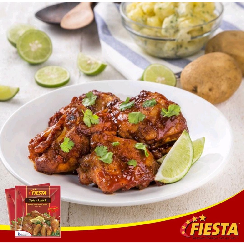 AYAM GORENG PEDAS FIESTA SPICY CHICK 500GR HALAL