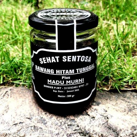 

Paling Diminati - Madu Super Bawang Hitam Lanang - Madu Bawang Lanang tunggal - Black Garlic Honey (