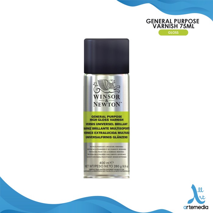 

Pernis Winsor & Newton 400ml General Purpose Varnish Spray - GLOSS