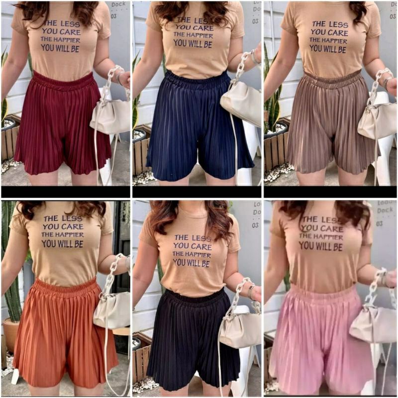 Hot Pants Plisket Jumbo BB Maks 100 Kg / Hotpants Plisket Rempel Besar