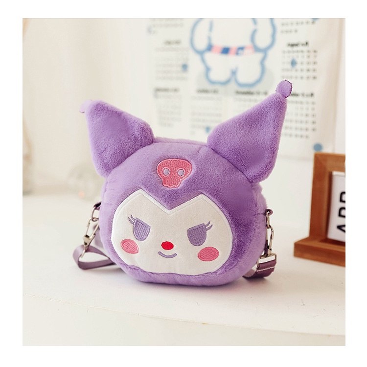 Tas Boneka Kuromi Anak Selempang dan Bahu