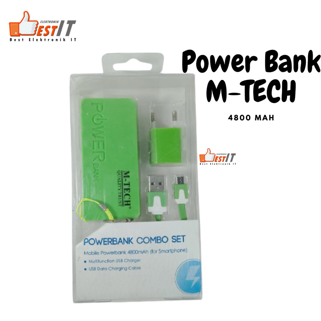 Power Bank COMPLETE SET M-TECH 4800 Mah