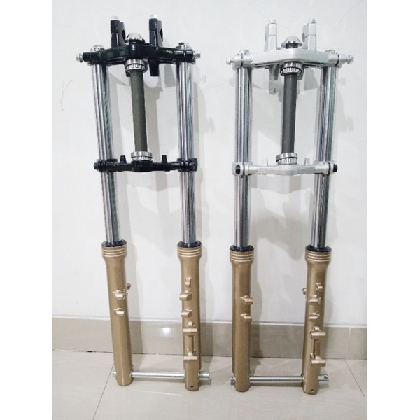 SKOK DEPAN SHOCK NINJA R SET RAISER PNP HONDA CB GL TIGER MOS