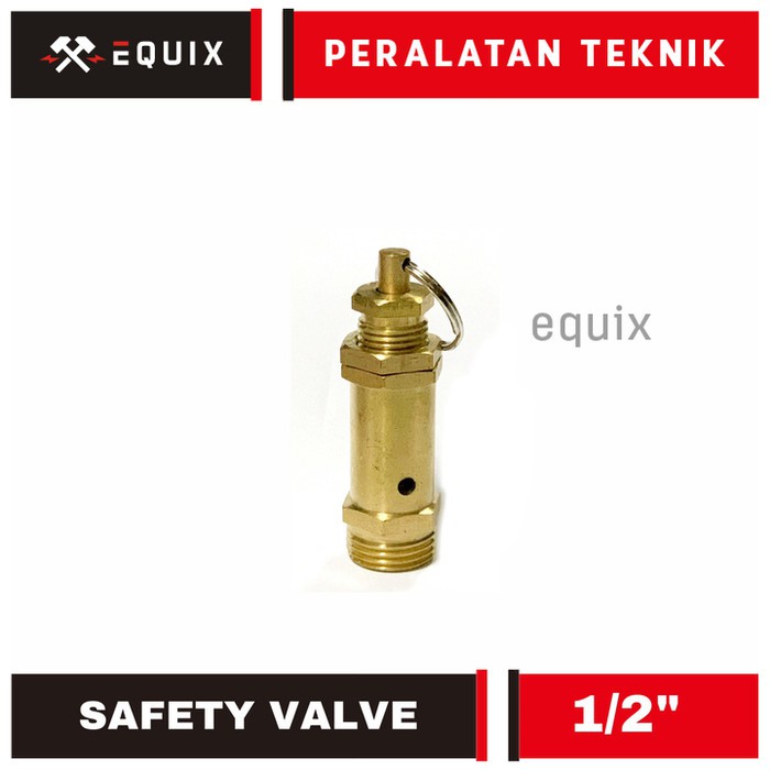 Safety valve 1/2 Inch otomatis kompresor angin 1/2