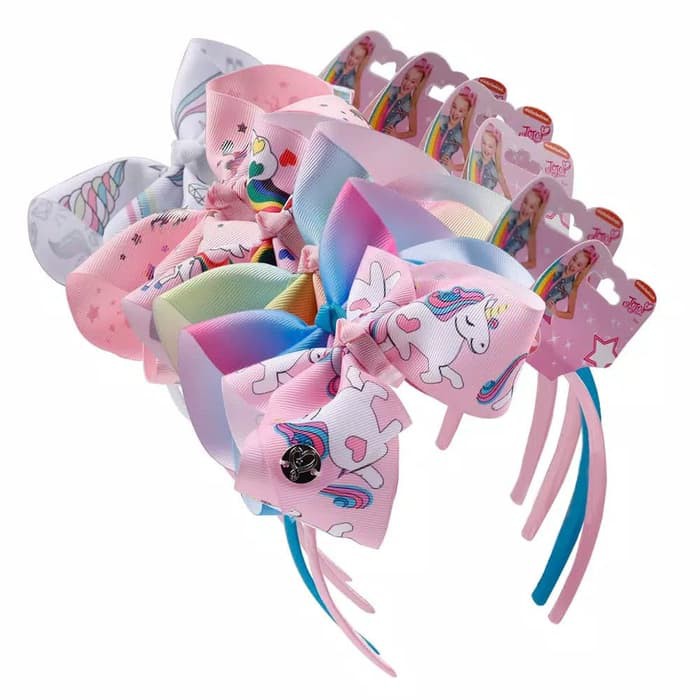 MOMBABY1 Bando Anak Unicorn Motif Pita / Bando Anak Unicorn