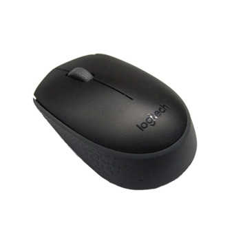 Mouse Wireless Logitech M170 Hitam Garansi Resmi