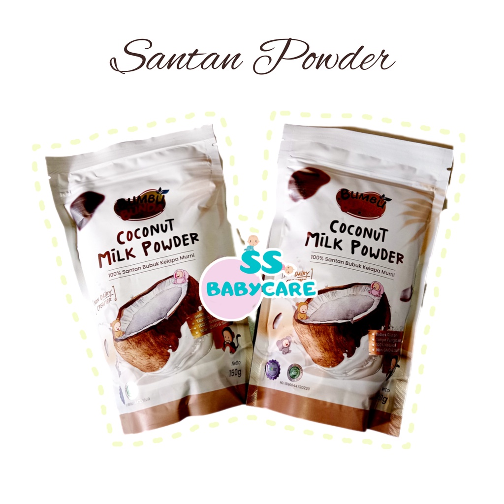 

Bumbu Bunda Elia Organic Coconut Milk Powder / Santan Bubuk Organik MPASI / BB Booster MPASI / Santan Organik