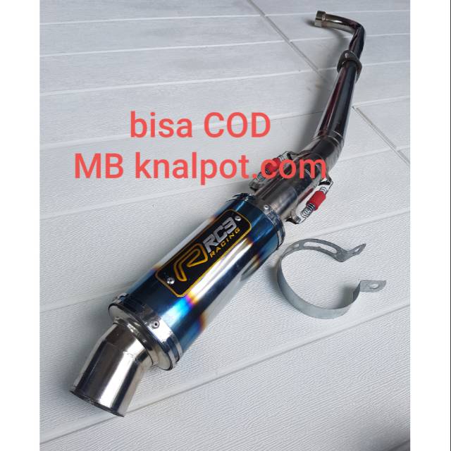 KNALPOT RACING SUPRA FIT NEW-SUPRA X RCB BLUEMOON