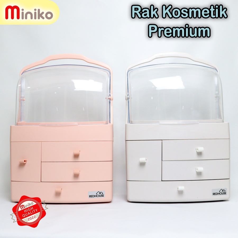 Rak Kosmetik Premium Rak Make Up Box Storage Makeup Cosmetic - Plastik Premium