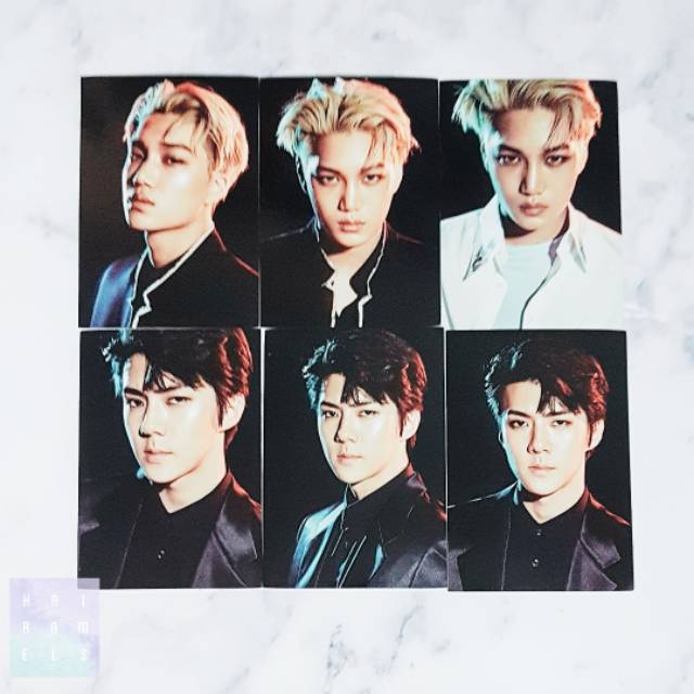 EXO GOODS - EXORDIUM SUPERNATURAL PHOTOCARD (SEHUN KAI XIUMIN)