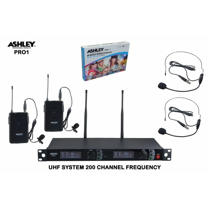 MIC WIRELESS ASHLEY PRO1 JJHH FREE KOPER ORI