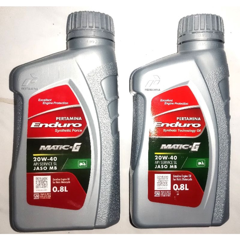 Oli Enduro Matic g 800 ml 20w40 Pertamina Original Beat Vario Mio Scoopy Fino Soul semua matic