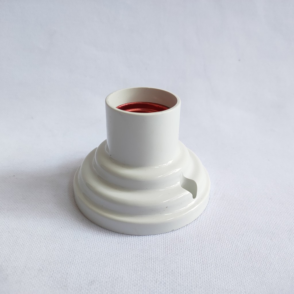 SZMR Fitting Lampu Bulat Kecil - Putih