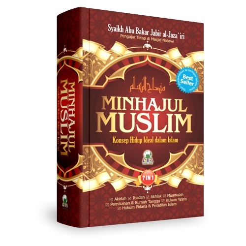 Minhajul Muslim ORI - Penerbit Darul Haq (free 1 buku saku amalan harian seorang muslim)