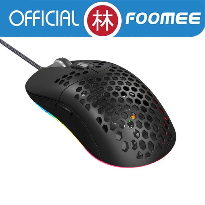 Foomee VA03 Professional Wired Gaming Mouse With RGB Light