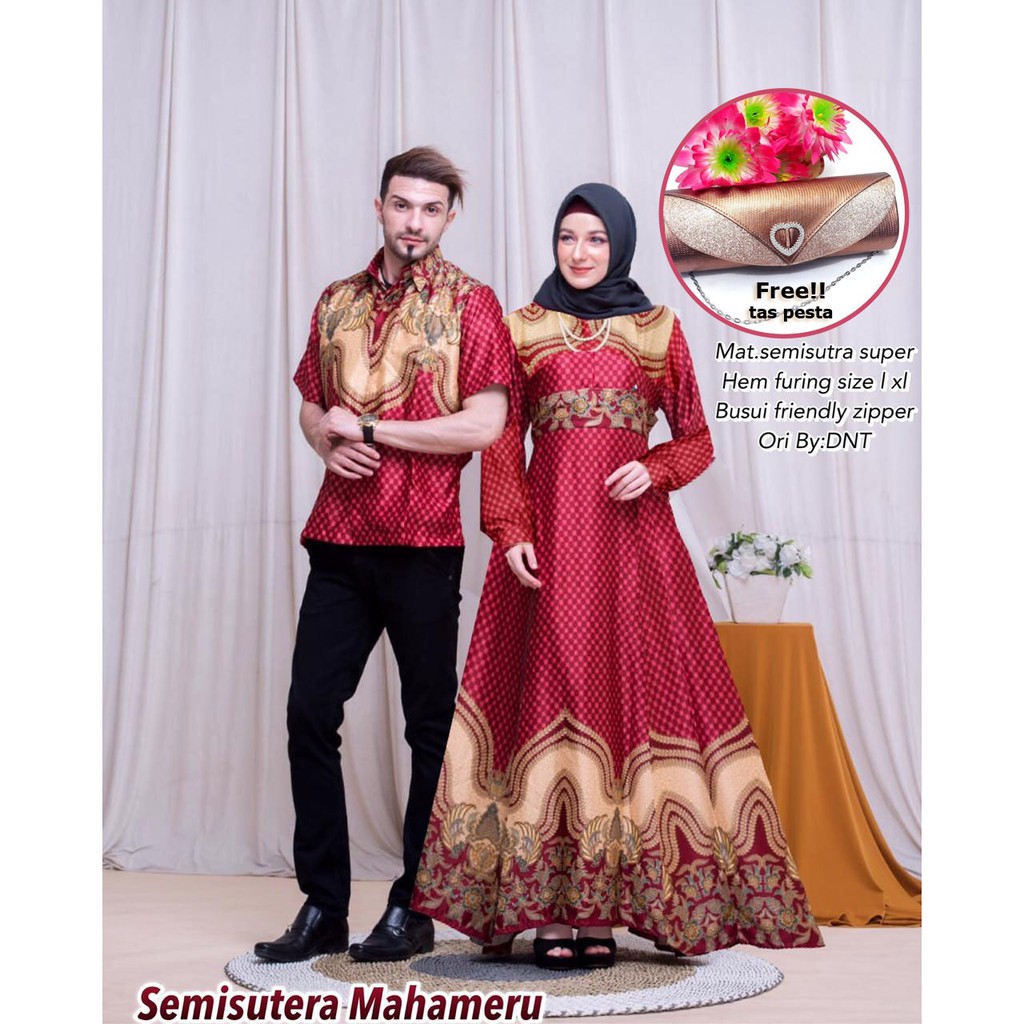 Gamis Couple Untuk Lamaran - Hijab Muslimah