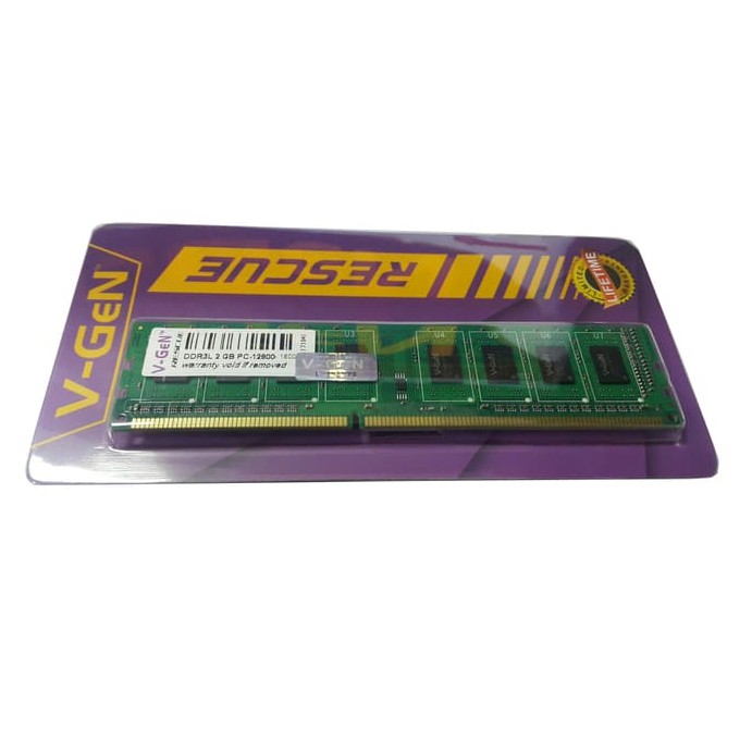 RAM DDR3 V-GeN RESCUE 2GB PC12800/1600Mhz LongDimm (Memory PC VGEN)