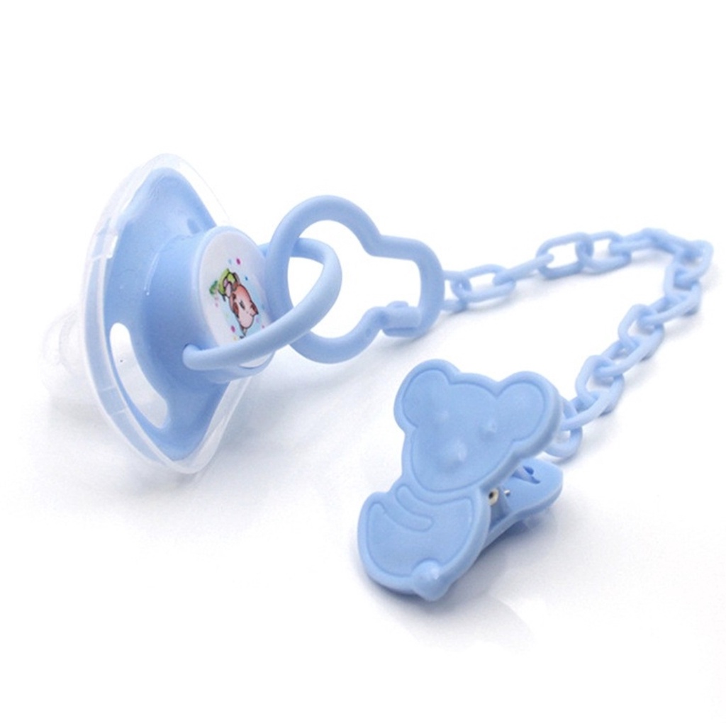 KLIP RANTAI PENJEPIT DOT BAYI / RANTAI EMPENG / TALI GANTUNGAN EMPENG / TALI RANTAI DOT BAYI / BABY SAFETY PACIFIER (IP)