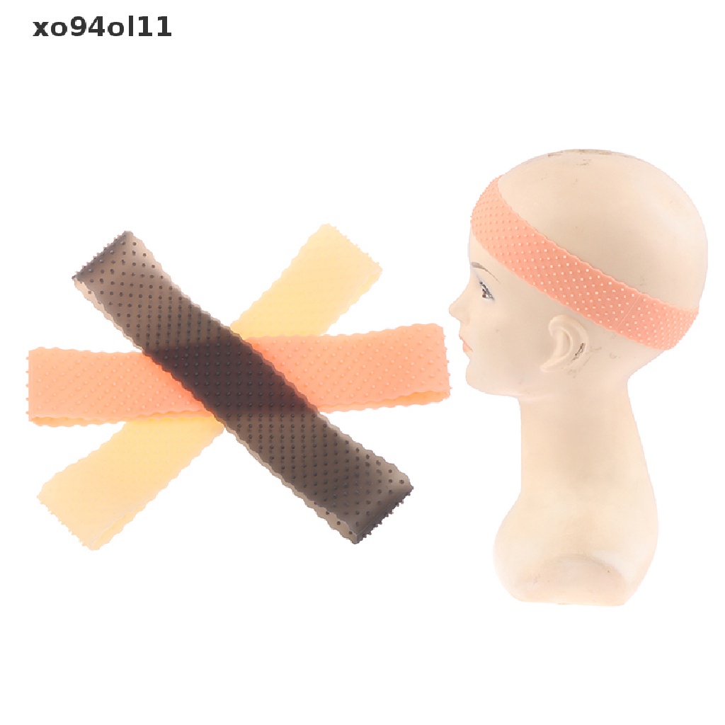 Xo Bandana Silikon Elastis Holder Wig Rambut Palsu Untuk Salon