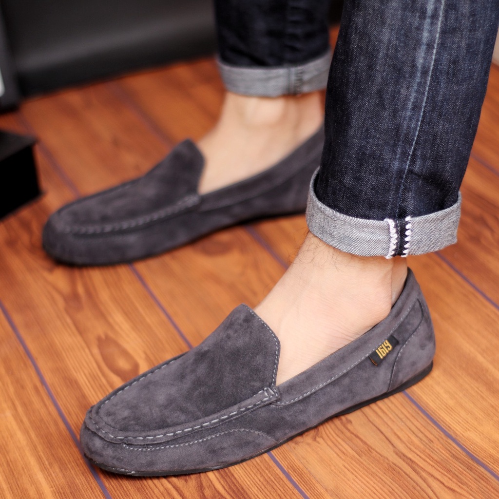 MODMAX - Sepatu Pansus Pria - Sepatu Casual Semi Formal Kantor Ori Murah || Sepatu Formal Pantofel Pria Hitam Brown Kantor Kondangan Kuliah Terbaru Terlaris Trendy // Slip On Pria