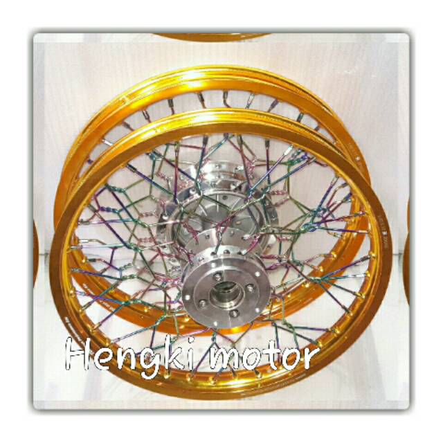 Velg jari jari kepang vixion old