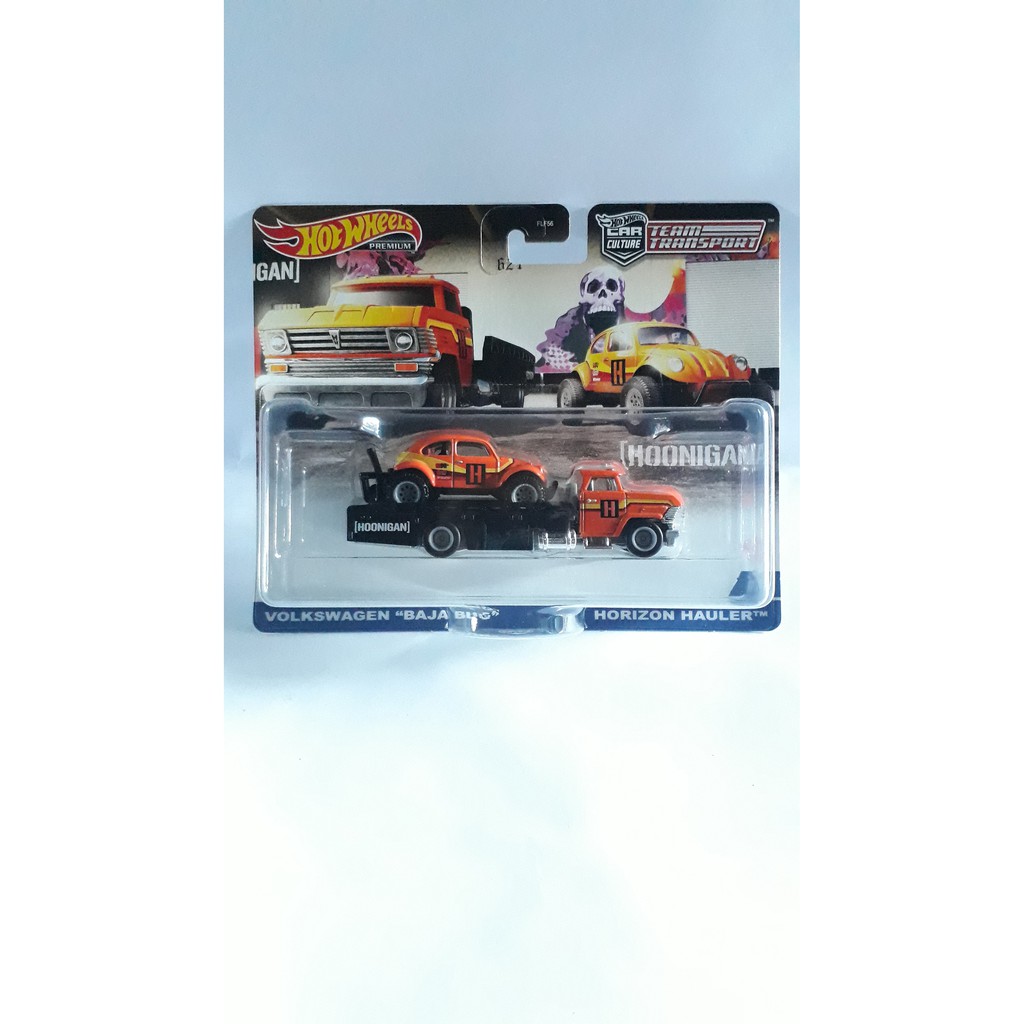 Hotwheels hot team transport volkswagen baja bug horizon hauler