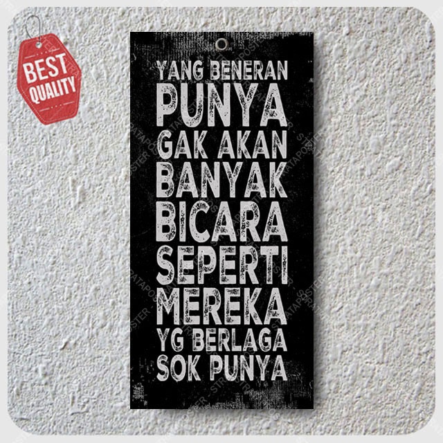 Poster Motivasi Hiasan Dinding Quotes Dekorasi Pajangan dinding 143008STR